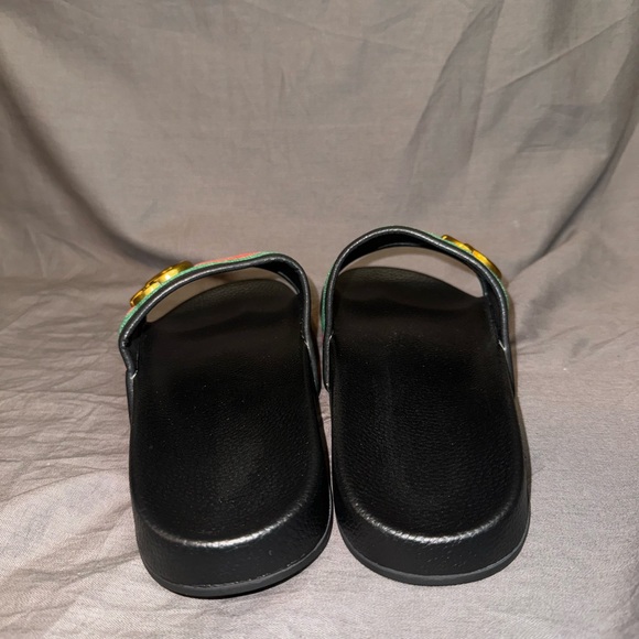 Striped sandals - double G - brand new! - Picture 5 of 12